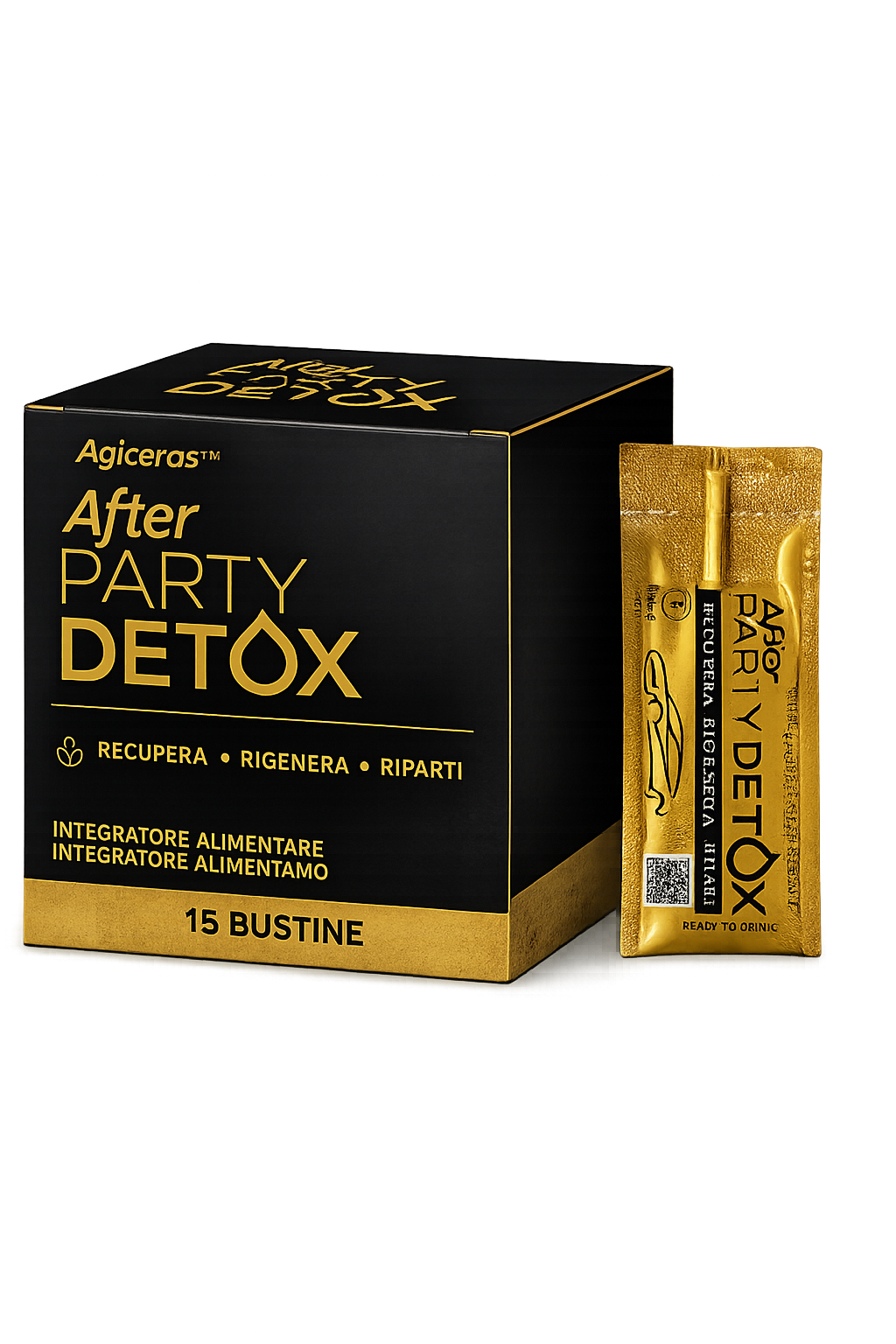 AFTER PARTY DETOX (Confezione da 15 bustine)