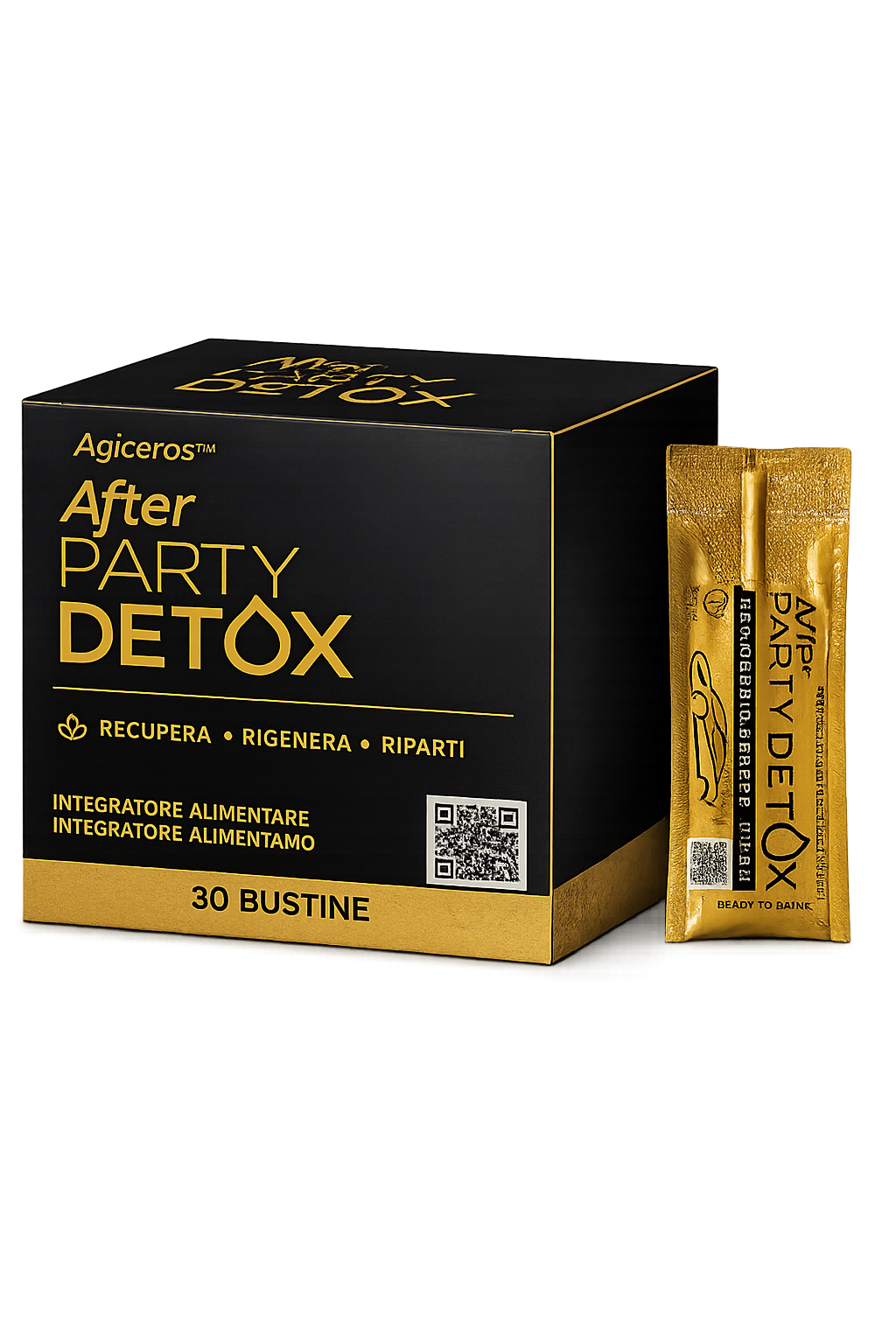 AFTER PARTY DETOX (Confezione da 30 bustine)